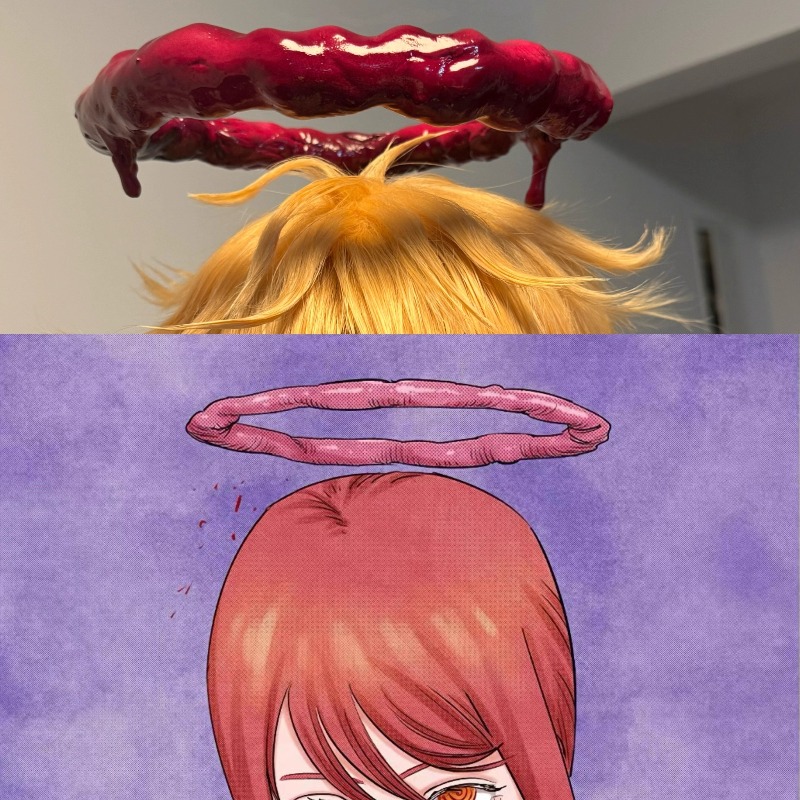 Women'S Red Accessories - Anime Makima Cosplay Chainsaw Man Cosplay