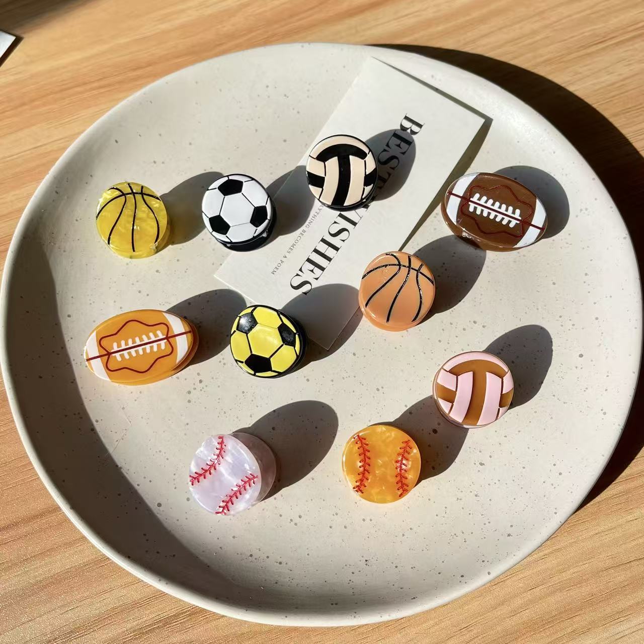 Women'S Volleyball Accessories - Urocze spinki do włosów w kształcie