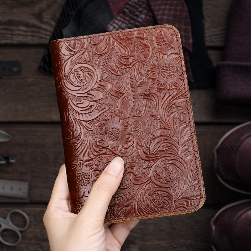 Women'S Accessories Wallet - Etui na paszport z prawdziwej skóry,