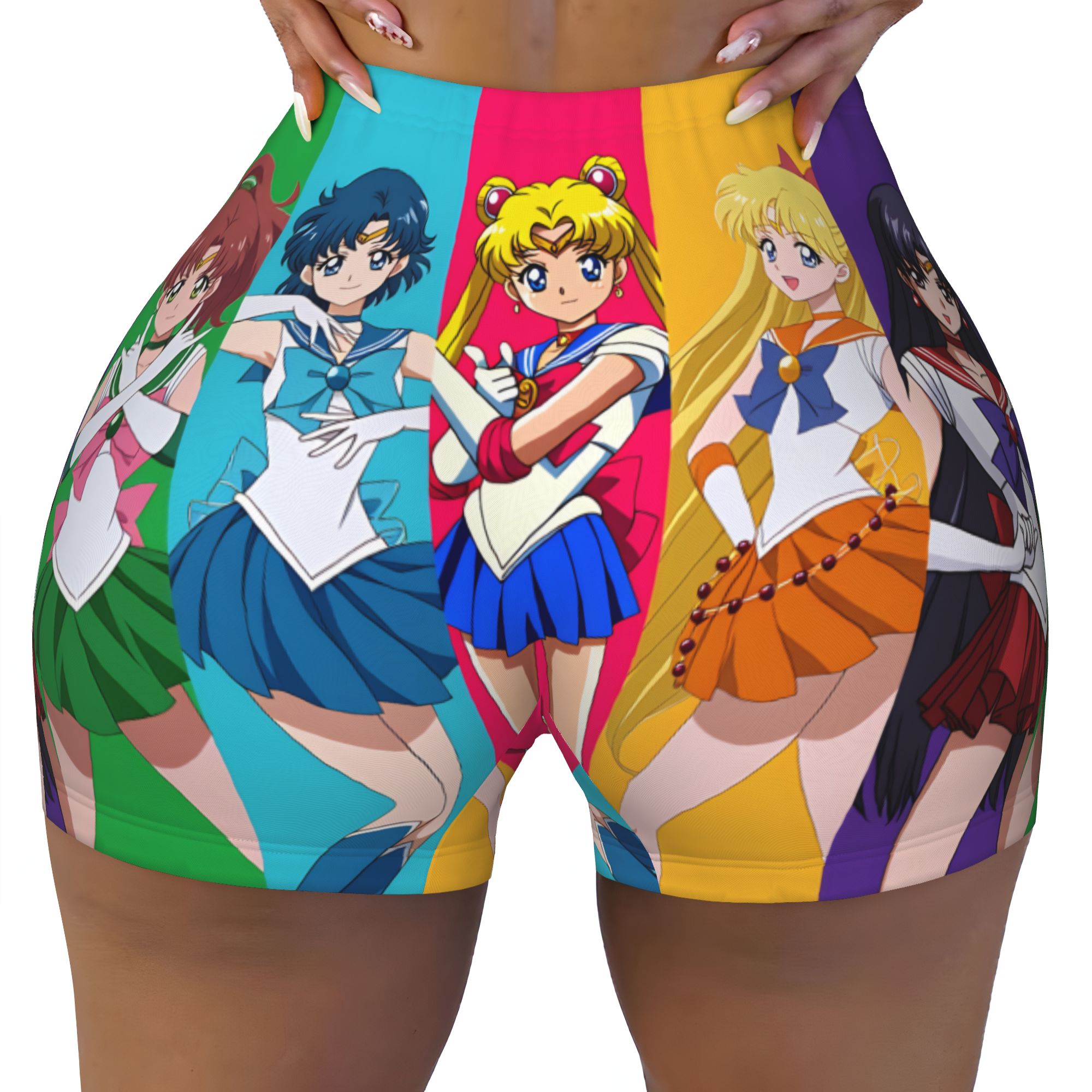 Women'S Volleyball Accessories - Damskie spodenki sportowe Sailor Moon Mercury