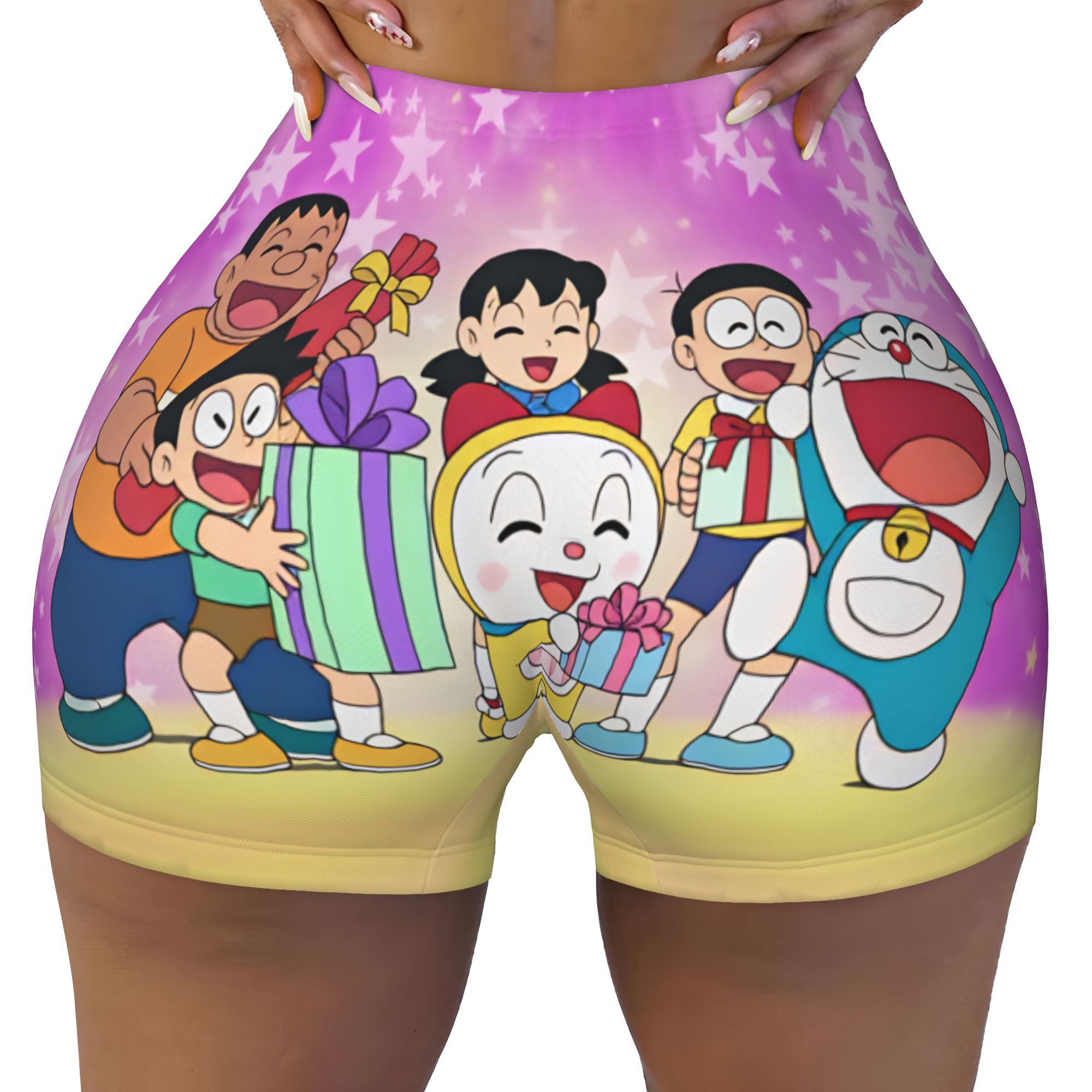 Women'S Volleyball Accessories - Doraemon Dorami Nobita Shizuka Gym Spodenki