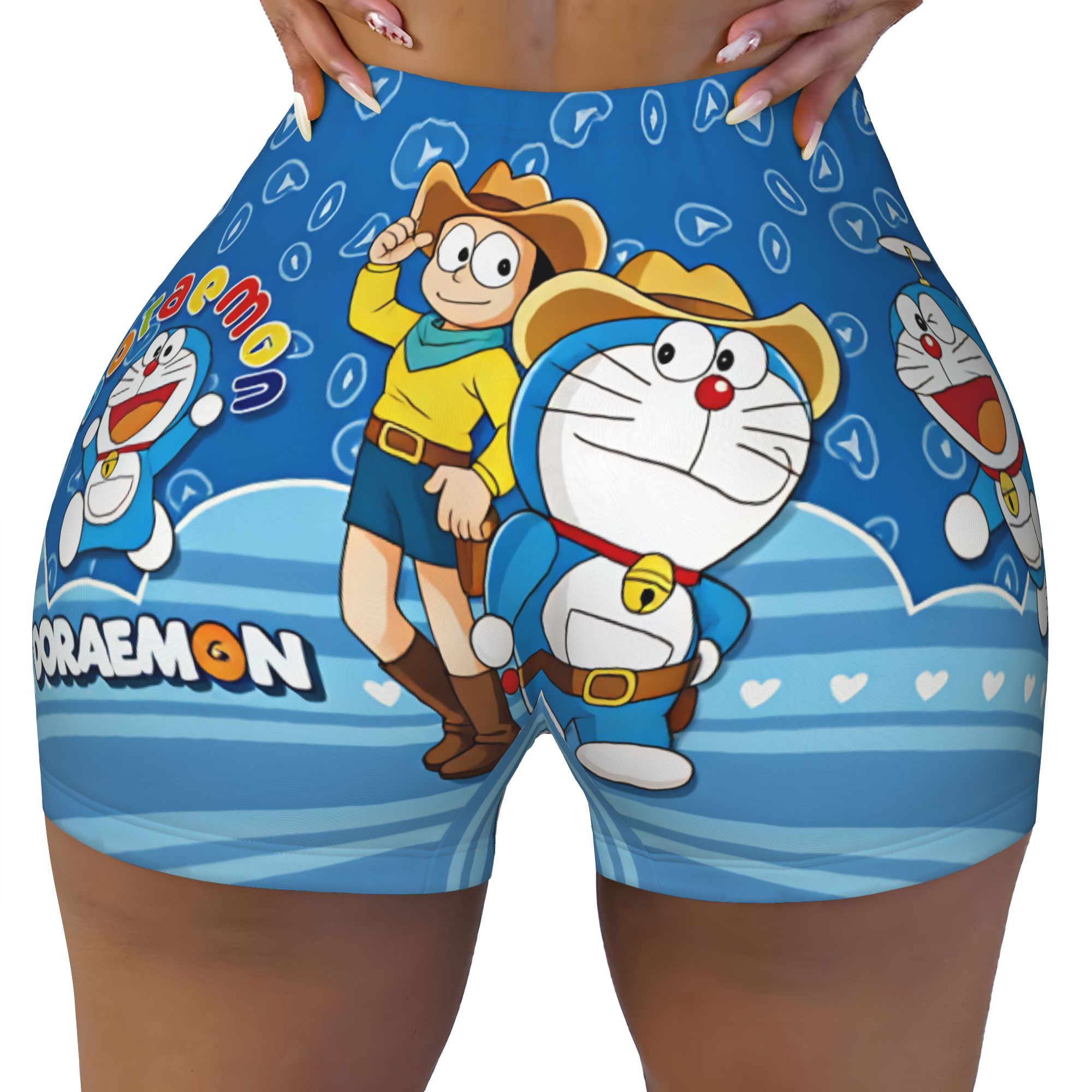 Women'S Volleyball Accessories - Doraemon Cowboy Nobita Nobi Workout Volleyball