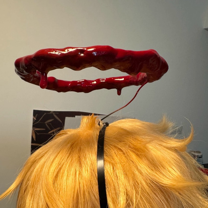 Anime Makima Cosplay Chainsaw  – Women'S Red Accessories recenzja i cena