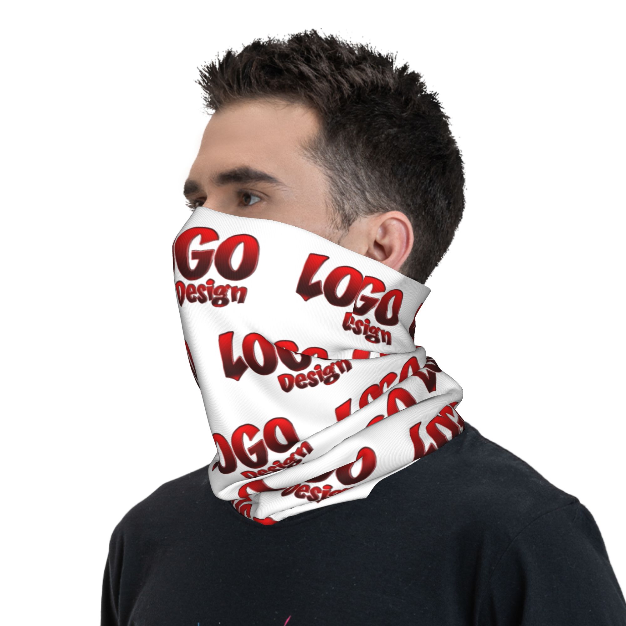 Personalizowana bandana/komin  – Women Accessories Logo Design recenzja i cena