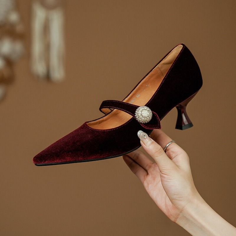 Czerwone szpilki Mary Jane z o – Women'S Shoes And Accessories recenzja i cena