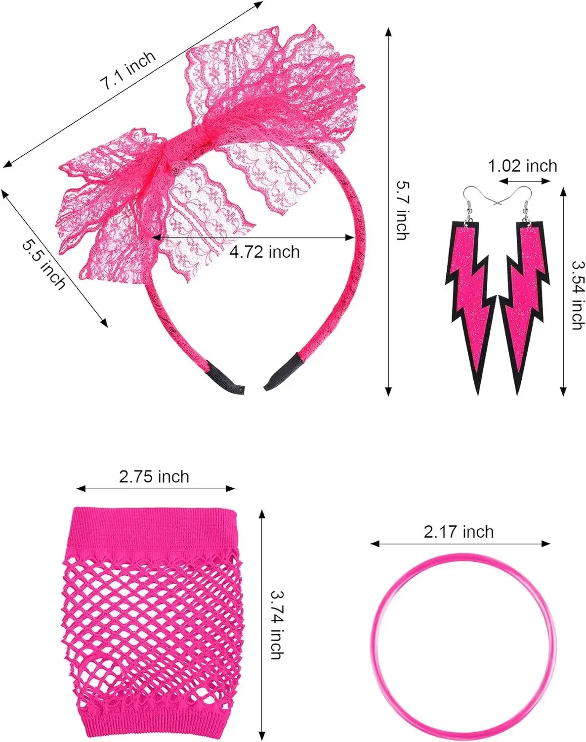 Zestaw akcesoriów dla kobiet:  – Women'S Accessories In The 80S recenzja i cena