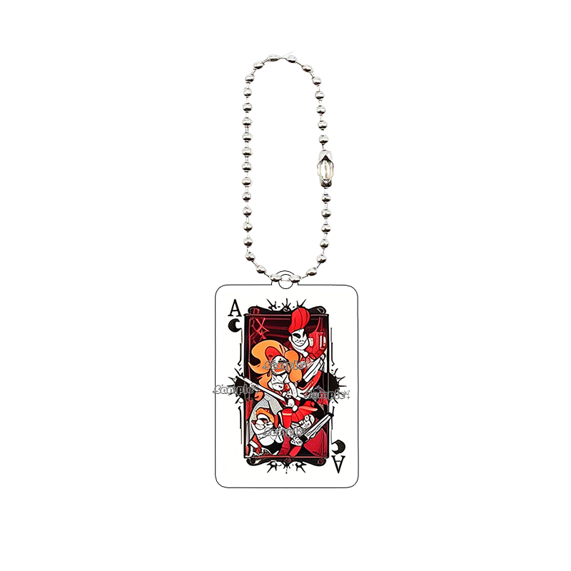 Kreatywny brelok akrylowy w st – Women'S Red Accessories recenzja i cena