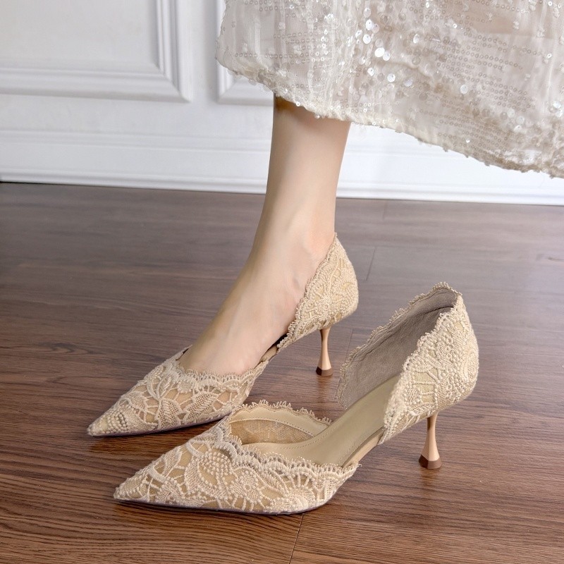 Koronkowe szpilki z ostrym nos – Women'S Shoes And Accessories recenzja i cena