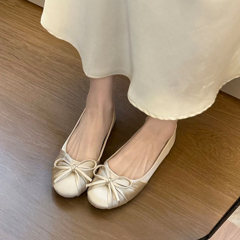 2026 Nowe satynowe baleriny z  – Women'S Shoes And Accessories recenzja i cena