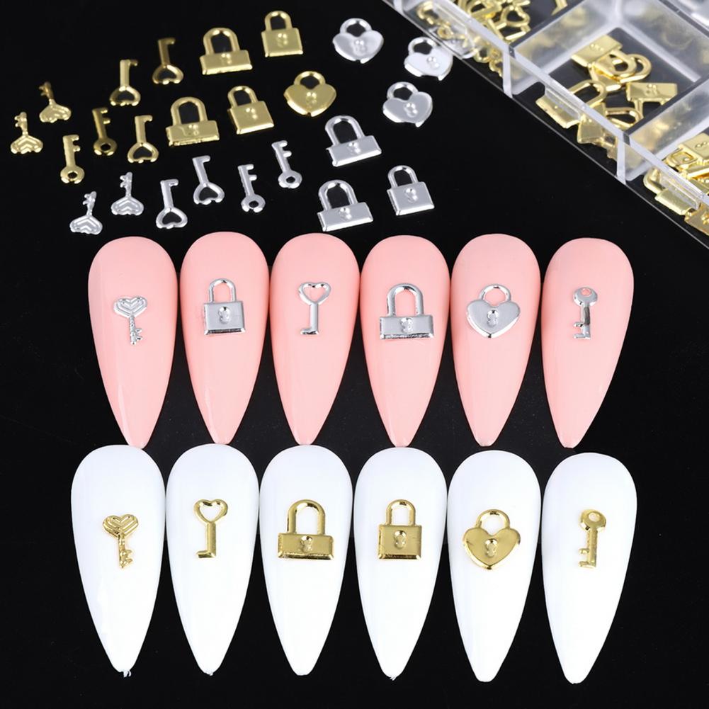 1 Box Nail Art Charm 12 Grids  – Women Accessories Combo Gift recenzja i cena