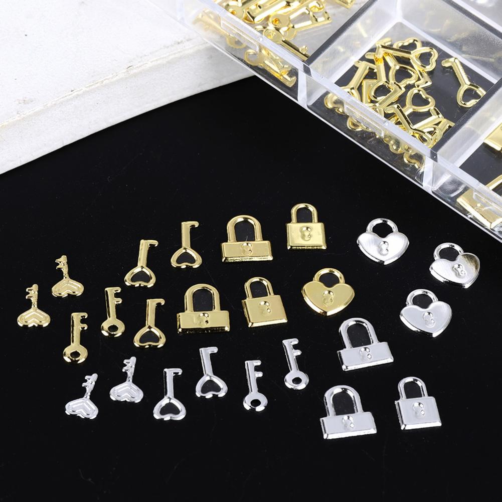 1 Box Nail Art Charm 12 Grids  – Women Accessories Combo Gift recenzja i cena