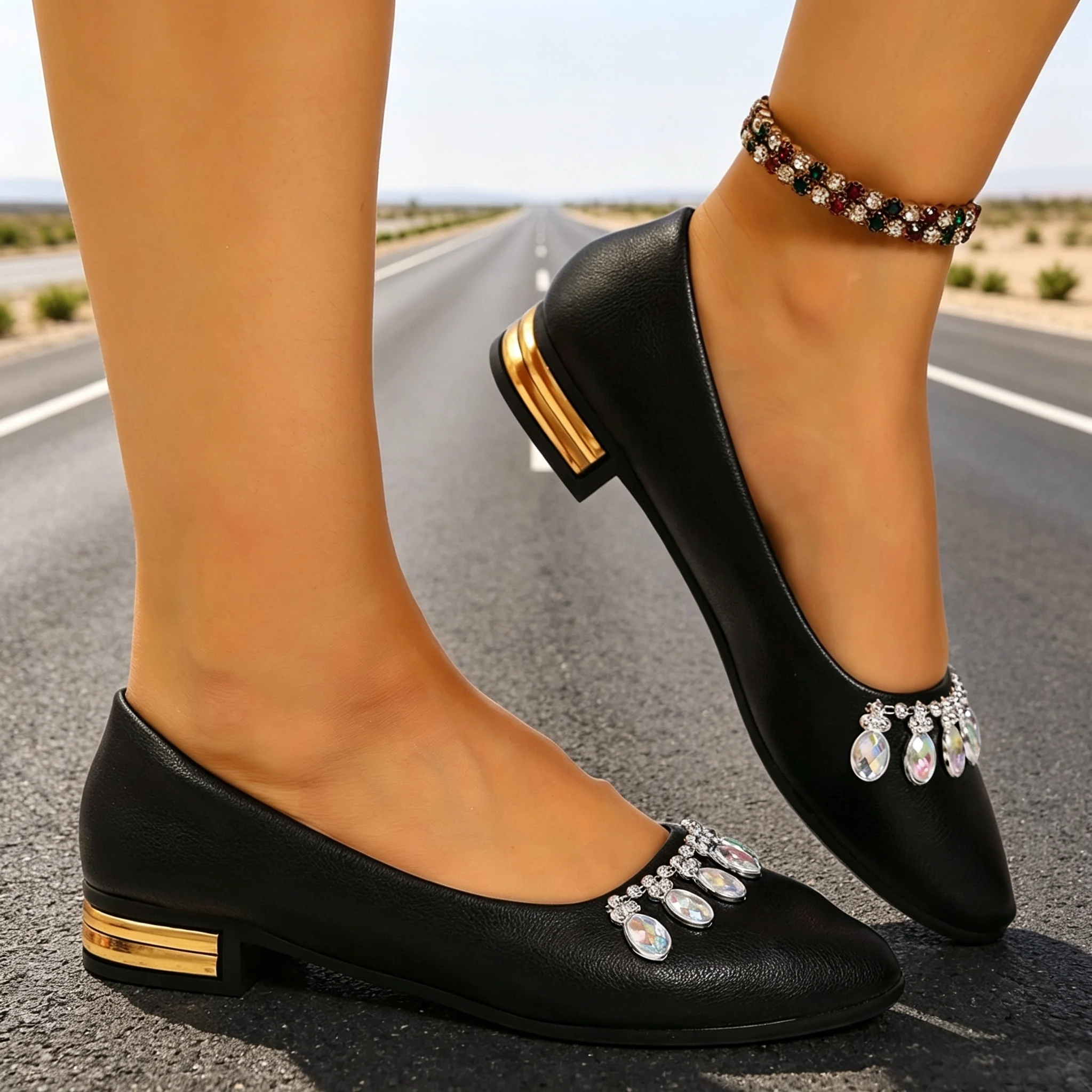 Damskie baleriny z ostrym nosk – Women'S Shoes And Accessories recenzja i cena