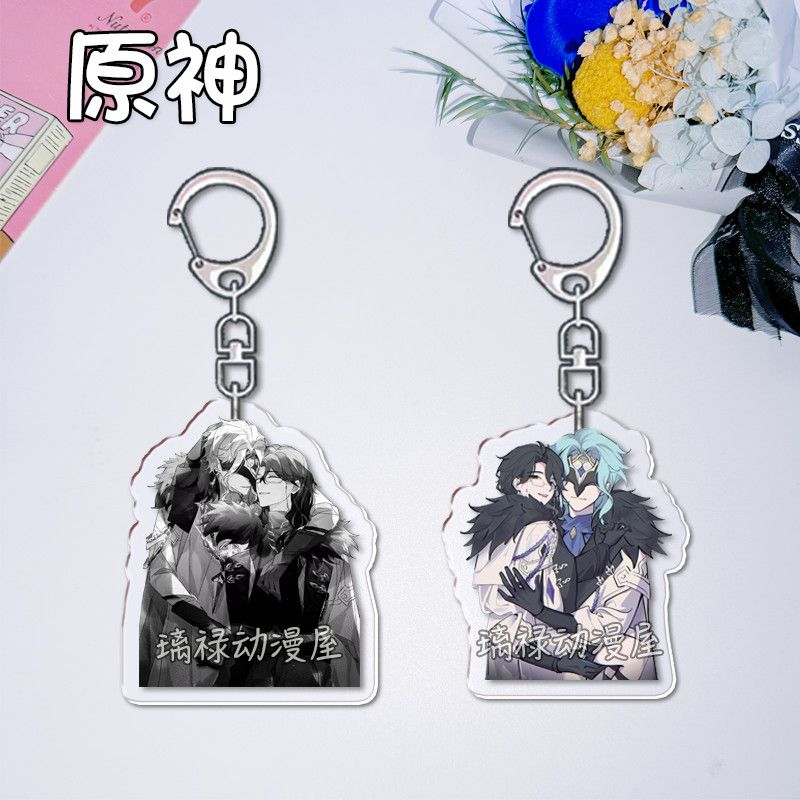 2 szt. Breloczków Genshin Impa – Women'S Anime Accessories recenzja i cena