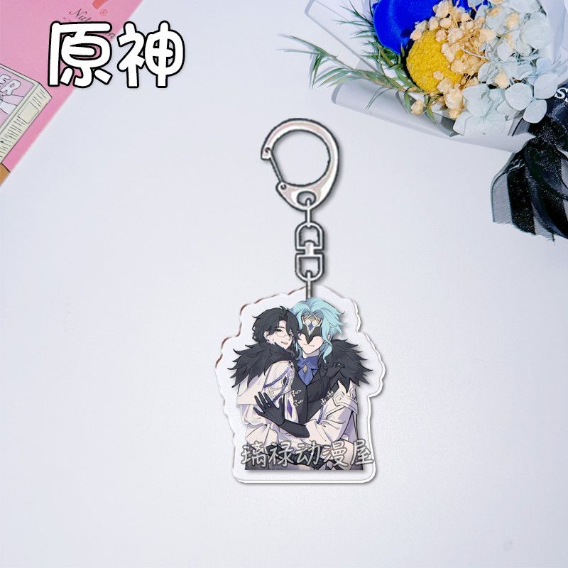 2 szt. Breloczków Genshin Impa – Women'S Anime Accessories recenzja i cena