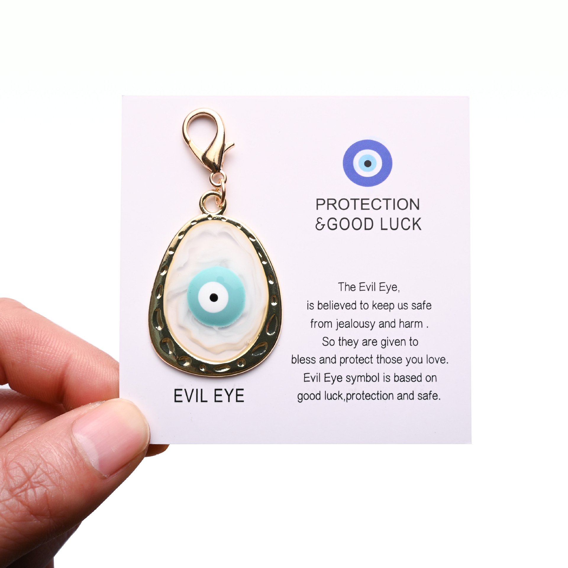 Brelok z Okiem Proroka na Ochr – Women Accessories Meaning recenzja i cena