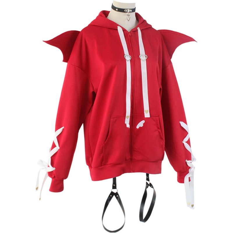 Kostium z gry Rain Ame, cospla – Women'S Red Accessories recenzja i cena