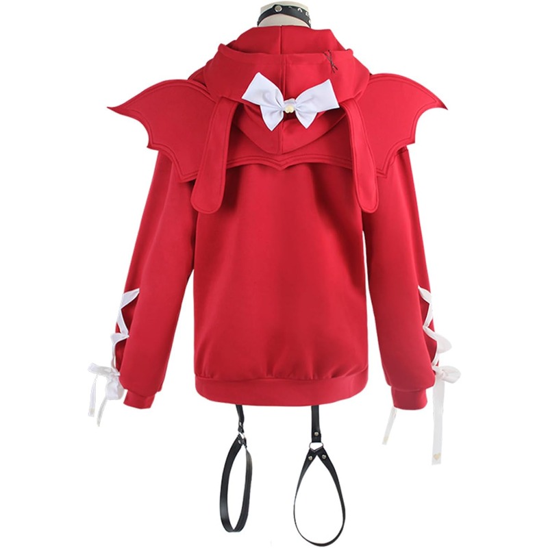 Kostium z gry Rain Ame, cospla – Women'S Red Accessories recenzja i cena